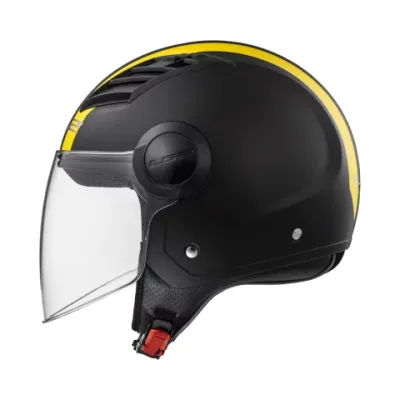 Casco 562 Airflow METROPOLIS Negro Amarillo