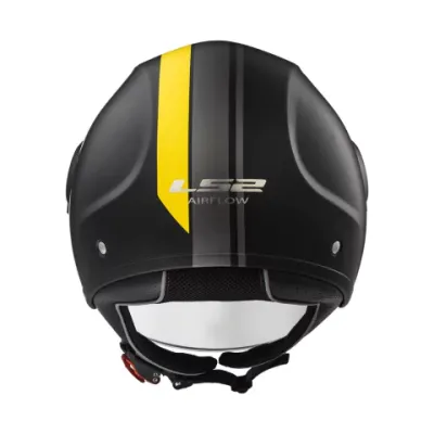 Casco 562 Airflow METROPOLIS Negro Amarillo