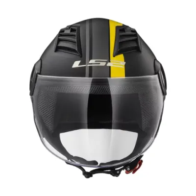 Casco 562 Airflow METROPOLIS Negro Amarillo