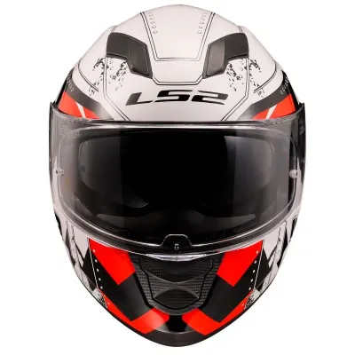 Casco LS2 320 Stream Evo Max Rojo / Negro 