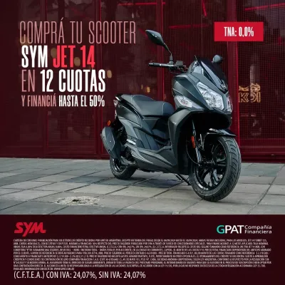 Sym Scooter Jet 14