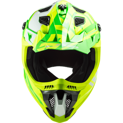 Casco LS2 700 Subverter Gammax Amarillo / Verde / Brillo