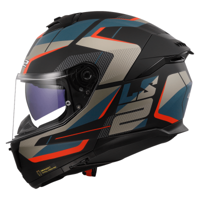 Casco LS2 808 Stream II Road Azul / Negro / Mate