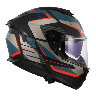 Casco LS2 808 Stream II Road Azul / Negro / Mate